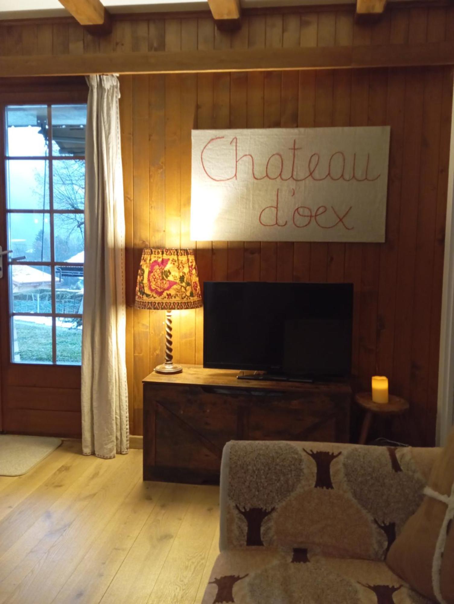 Cozy Apartment In The Heart Of The Alps Chateau-d'Oex Ngoại thất bức ảnh